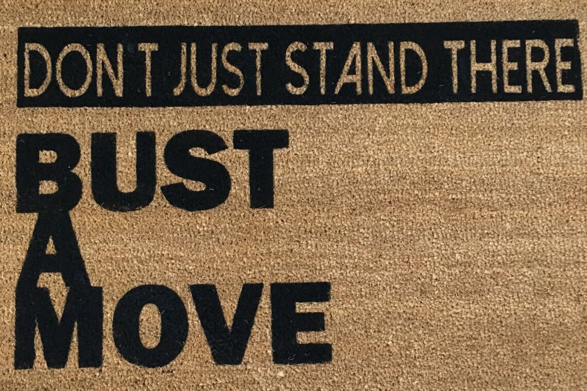 Young Mc Doormat, Hip Hop Doormat, 16x24 Inch, Black, Rectangular, High Pile, Non-slip, Washable, Indoor, Kitchen