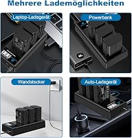 Homesuit NP-FZ100 Akkumulátor Szett 2500 mAh 3 db + LCD Töltő Sony ZV-E1 FX3 A7R III IV V A7S III A7 III IV C A6600 A6700 Alpha A1 A9 Kamerá 6