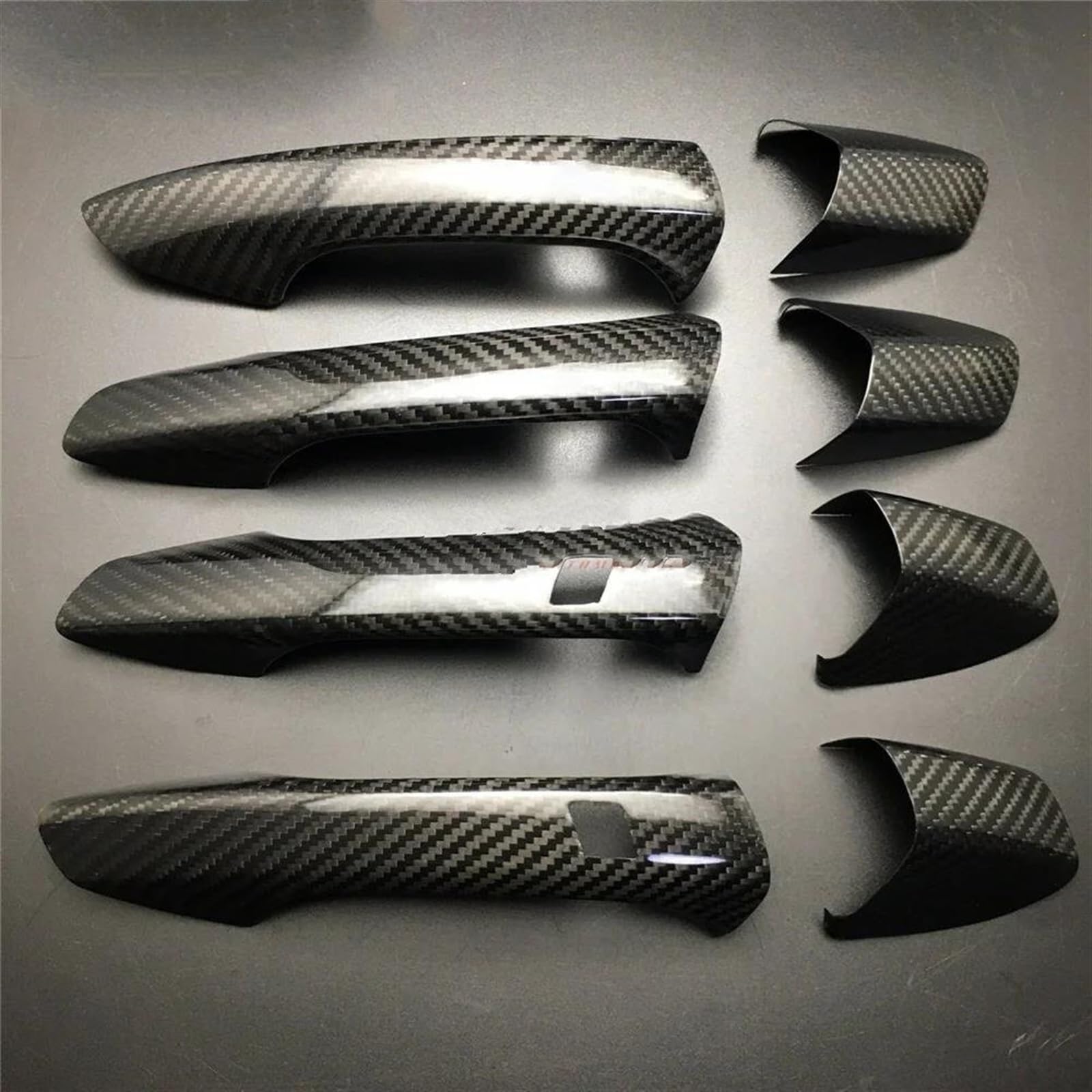 Noheeu A Car Exterior Door Handle Cover Trim Sticker Styling For Benz B C E Gl Glk Cl Cls Class W204 W176 W246 W218 W212 Dry(A)