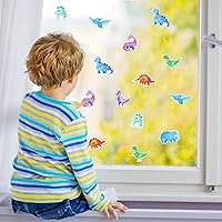 Vista 5 de 1 rollo de calcomanías de dinosaurio de animales, recompensa, suministros de oficina, incentivos, animales, calcomanías de fiesta de Navidad, 500