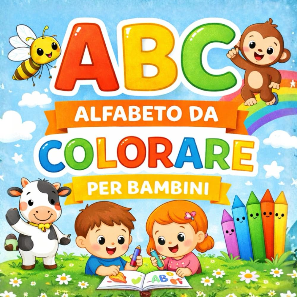 ABC ALFABETO DA COLORARE