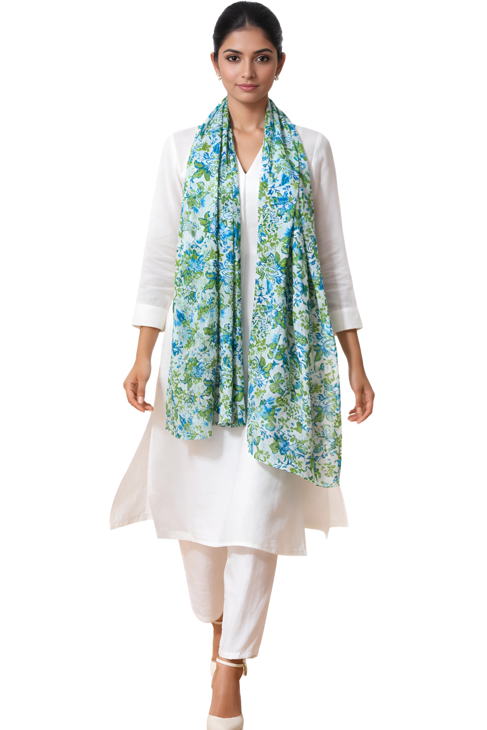 dupatta fashion Digital Printed Pure Cotton Yarn Dupatta, Traditional Indian Wear for Women & Girls/Bright and Fast Colours/Summer Speical/No Colour Bleed or Fading-picture-54