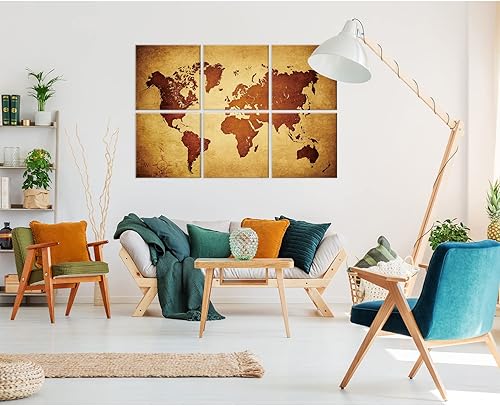 Miniatura 3 de JBER Art Acoustic Panels Decorative, 6 Pack Acoustic Panels Art for Wall Decoration with Self Adhesive, Suitable for Recording Studio, Home