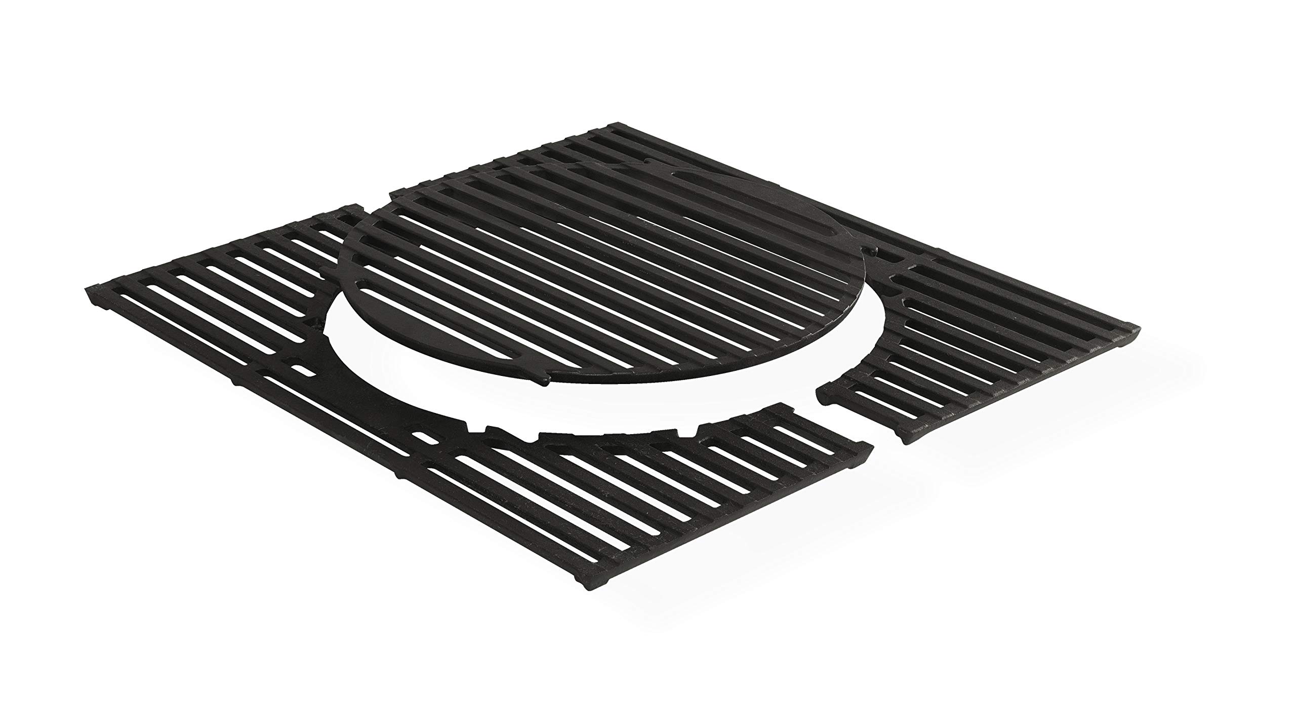 EndersSWITCH GRID grate-in-grate system, cast iron, for Enders gas grill BOSTON 2-burner, grill accessories, grill grate, optional inserts, sear burrs, pizza stone, pan and poultry roaster 7783