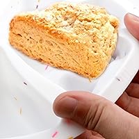 Vista 6 de Sartenes de silicona para hornear cuña, molde de silicona de 8 cavidades, moldes para tartas para quiche, pizza, brownies sin BPA