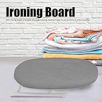 Vista 2 de Mini tabla de planchar, resistente al calor, tabla de planchar S multifuncional para viajes (gris)