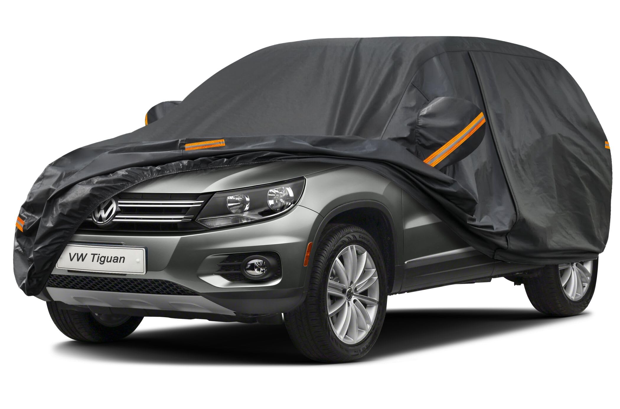 Kayme Funda Coche Exterior, Compatibles con Audi A3 Sportback(1996-2025), Cubierta para Coche Impermeable Transpirable Anti-UV Antipolvo de 7 Capas, Cubre Coche con Cremallera y Forro de Algodón. — view 66