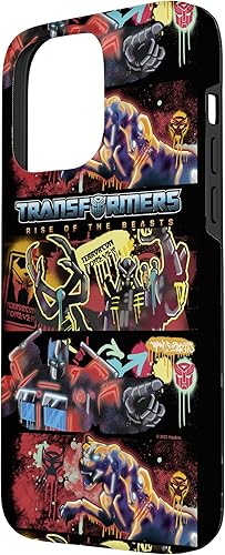 Vista 74 de Funda para iPhone 12/12 Pro Transformers: Rise of the Beasts Epic Graffiti Battle Panels