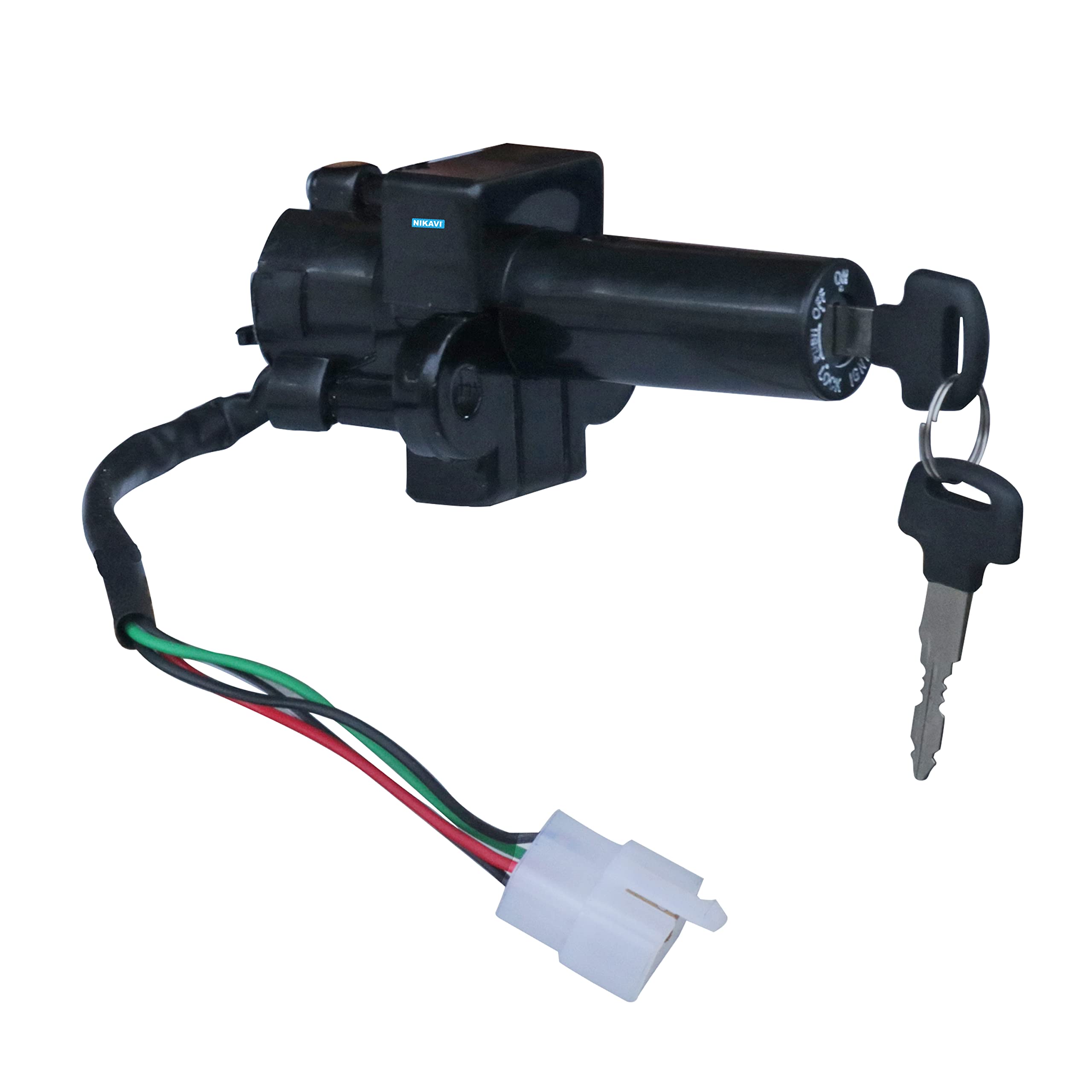 NIKAVI IGLCK06 Ignition Lock Set Compatible for Hero Splendor (Old Model) / Passion Plus/splendor (4w)-image-40