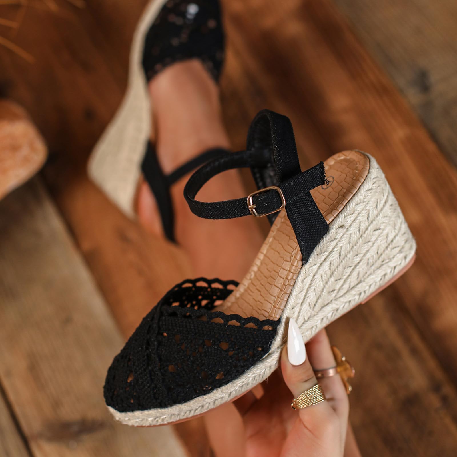 Sandalias Cós Para Mujer Sandalias Para Mujer Mules De Cuero Cós De Verano Modernas Con Cuña Y Pantuflaspremium Sandaliasde Verano Con Anti Transpirables Estilo Bohemio Punta Abierta Y Tacón Bloque