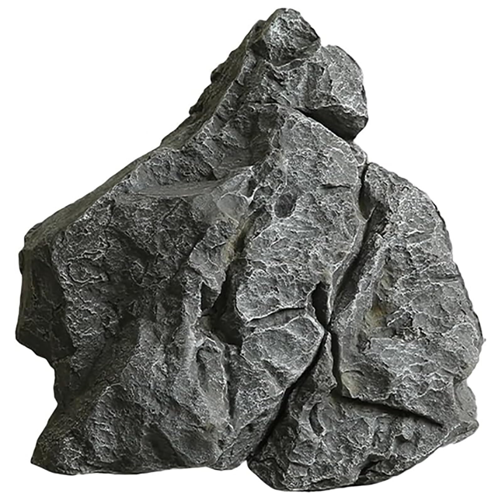 Roccia artificiale artificiale, pietre decorative da giardino, facili da modellare, adatte per la decorazione dell'acquario (41,9 x 21,1 x 41,9 cm)