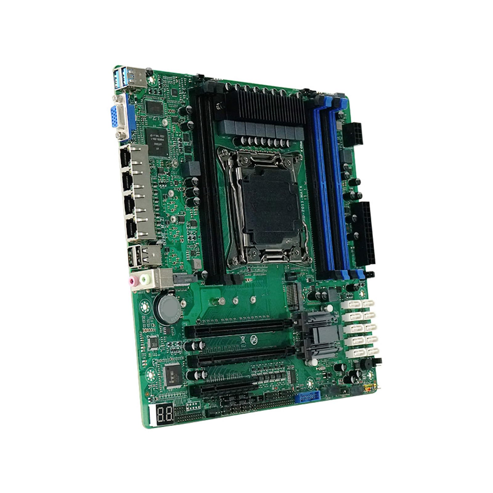 Placas base de servidor LGA2011 3 6 DDR4 DIMM 10 puertos Ethernet para alto tráfico, empresas, niveles de red