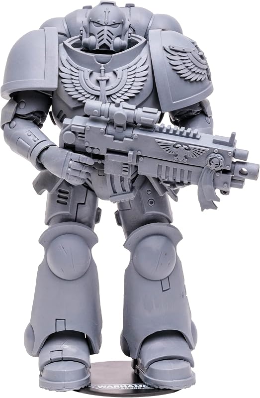 McFarlane Toys - Figuras Warhammer 40000 7IN WV5 - Dark Angel Intercessor (variante AP) | Warhammer 40000 Figura de acción Wave 5 de 7 pulgadas - Dark Angel Artist Proof