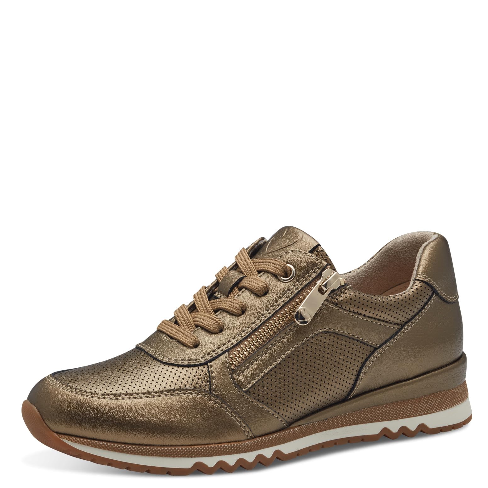 Marco Tozzi Damen Sneaker flach Vegan Freizeit