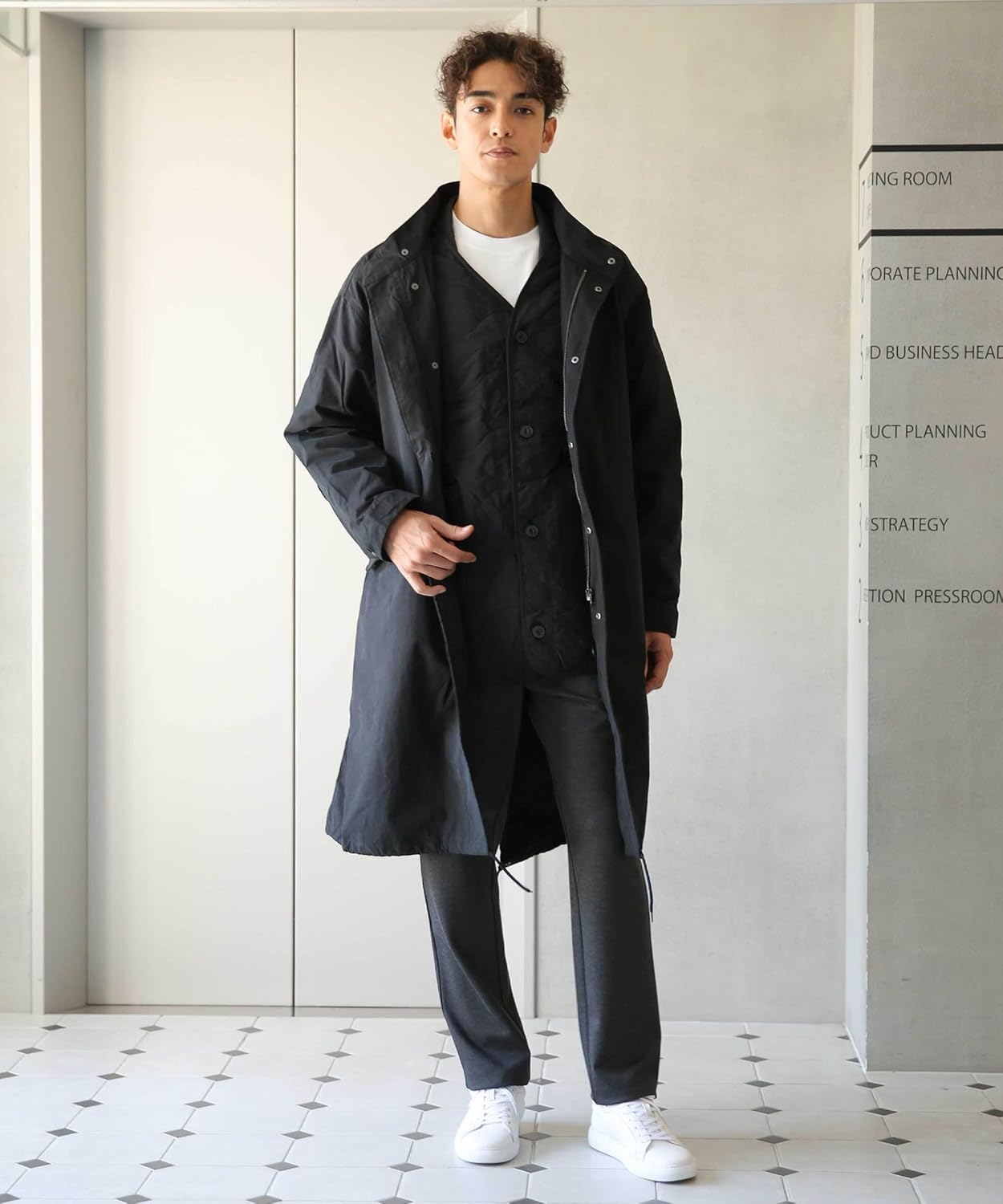 [ナノ・ユニバース] WEB限定 3way モッズコート