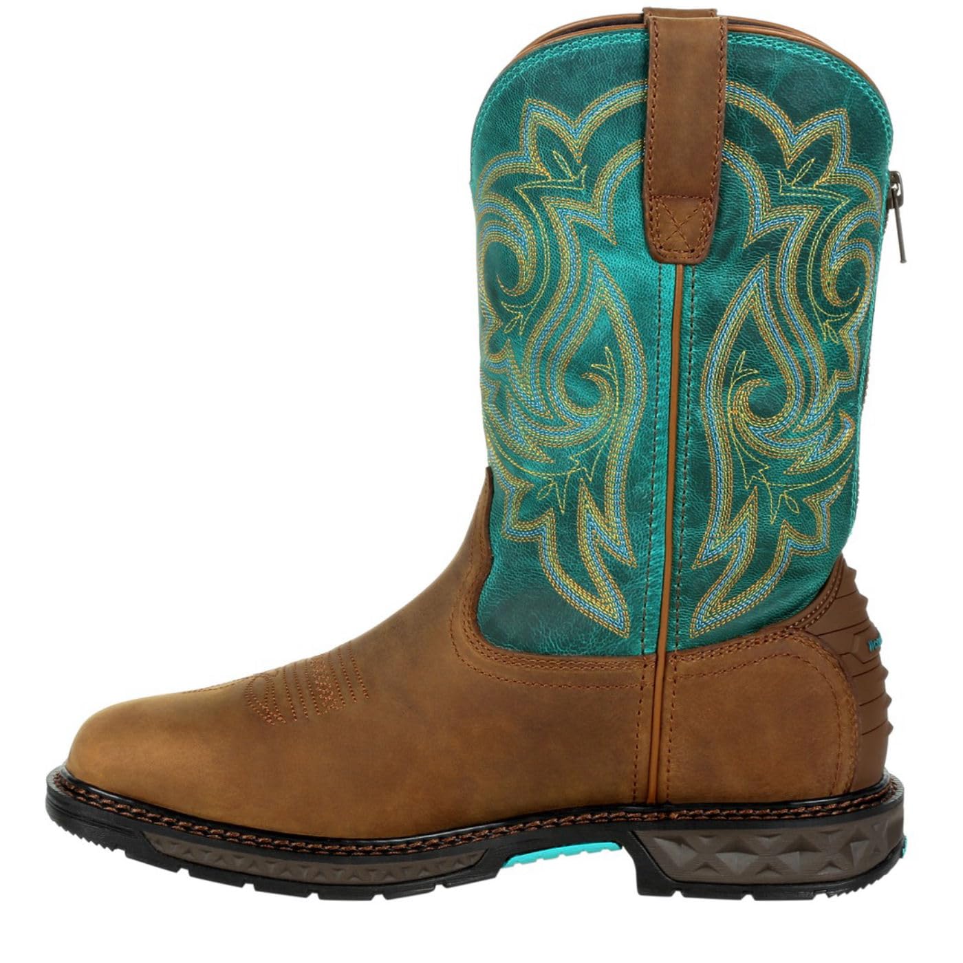 Georgia Boot Women's Carbo-Tec LT Steel Toe Waterproof Pull-On Boots
