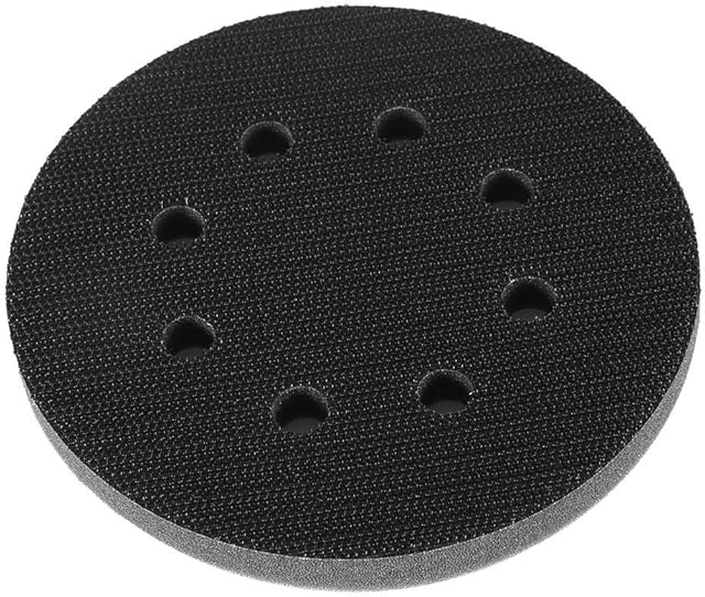 Soft Buffer Sponge Interface Cushion Pad 5 inch for Sanding Pads 5/6/8 Holes(8Hole)