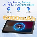 Android 15 Tablet 10 Inch, 18GB RAM 128GB ROM, 1280 x 800 IPS HD Widevine L1, Octa-Core, 1TB Expandable, WiFi 6, BT5.4, Dual Camera 5MP+8MP,6000mAh, GPS, Dual Speakers