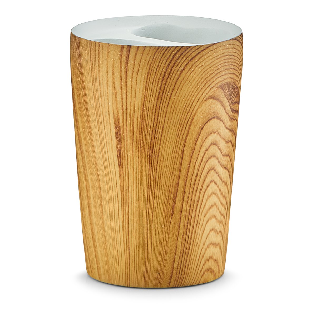Zeller Present Wood Polyresin Toothbrush Holder