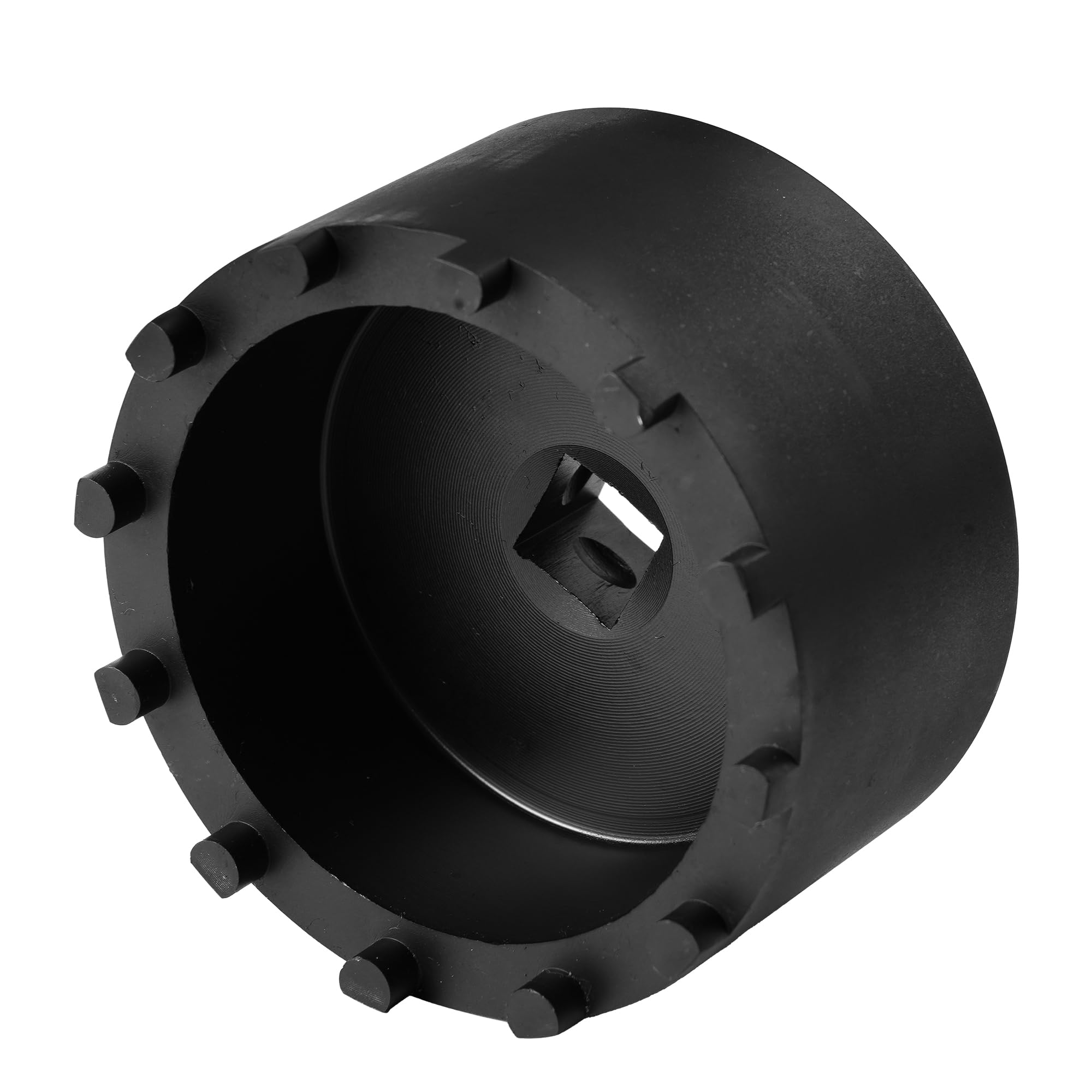 Snapklik.com : 12 Pin Rear Axle Spindle Hub Bearing Retaining Nut ...