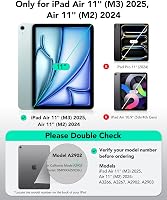 ESR 2 db Edzett Üveg Képernyővédő iPad Air 11" M3/M2 (2025/2024) Modellekhez, UltraFit Behelyező Tálcával, 9H Keménység, Karcálló, Buborékme 2