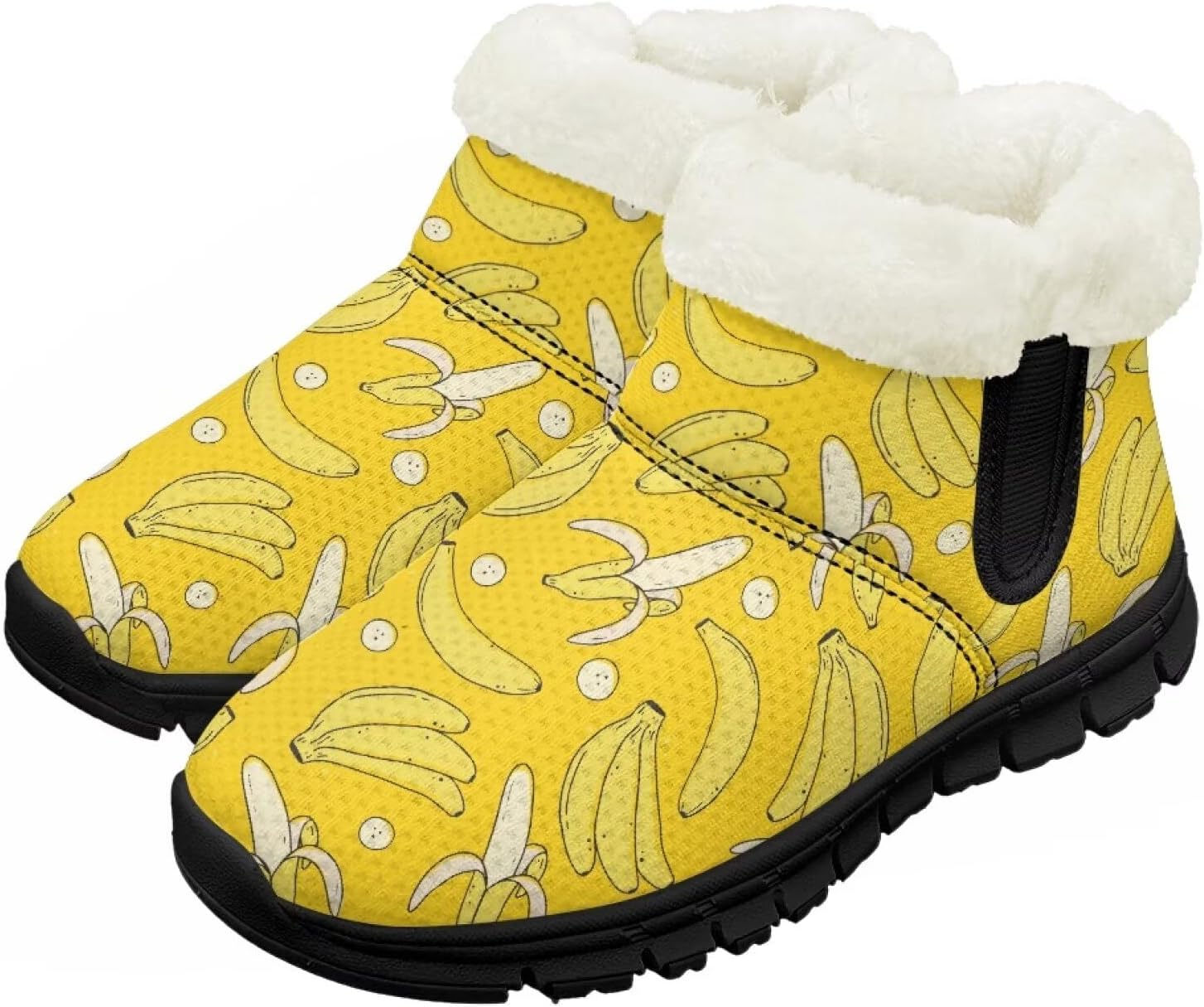 Kids Snow Boots Boys Girls Cold Winter Shoes Non Slip Warm Winter Snow Boots Outdoor Ankle Booties for Little Kids