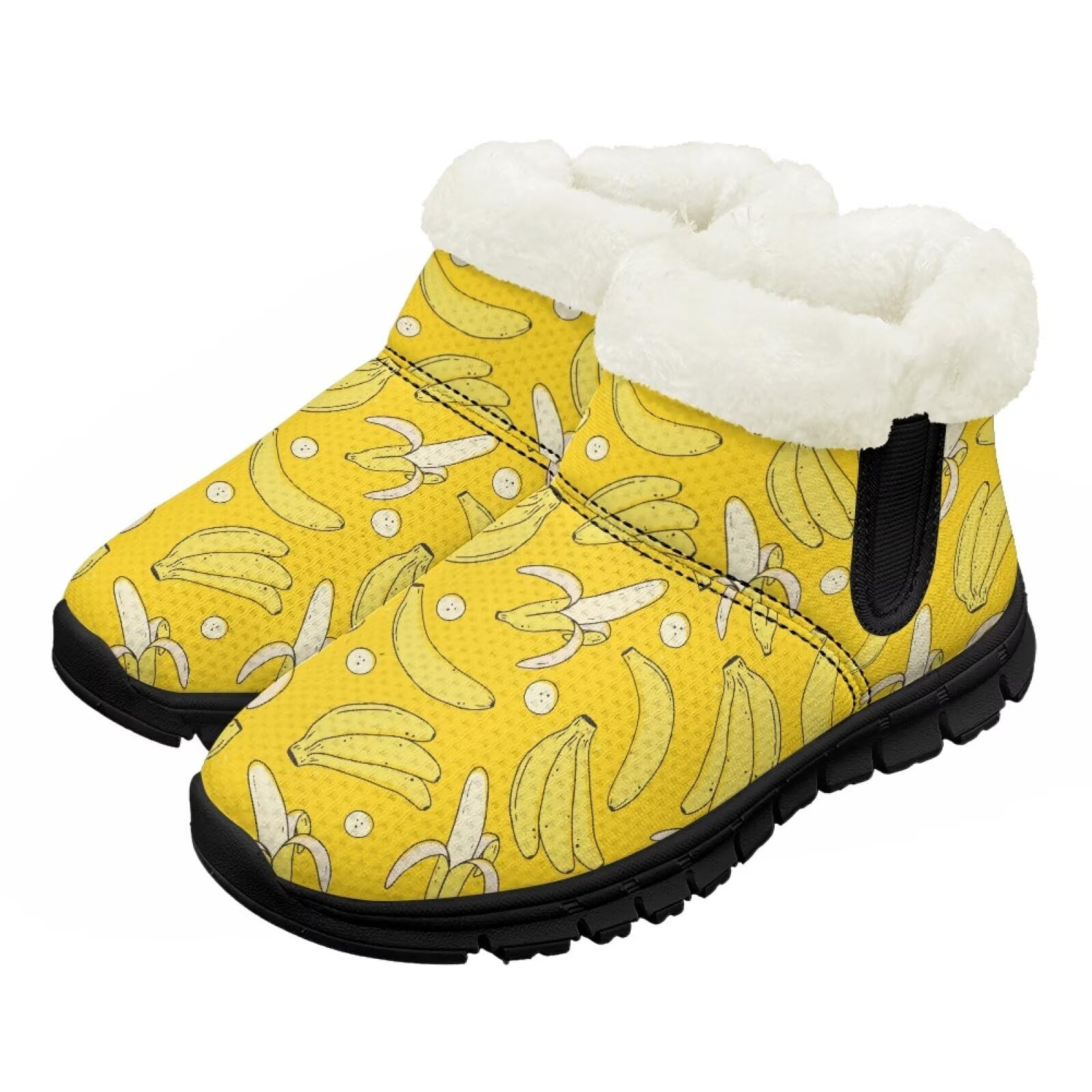 Kids Snow Boots Boys Girls Cold Winter Shoes Non Slip Warm Winter Snow Boots Outdoor Ankle Booties for Little Kids