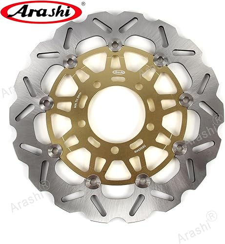 Miniatura 3 de Arashi Rotores de disco de freno delantero y trasero para Kawasaki Ninja 1000 ZX1000 2011-2013 ABS 2012-2019  Ninja 1000SX 2020-2021 Tourer