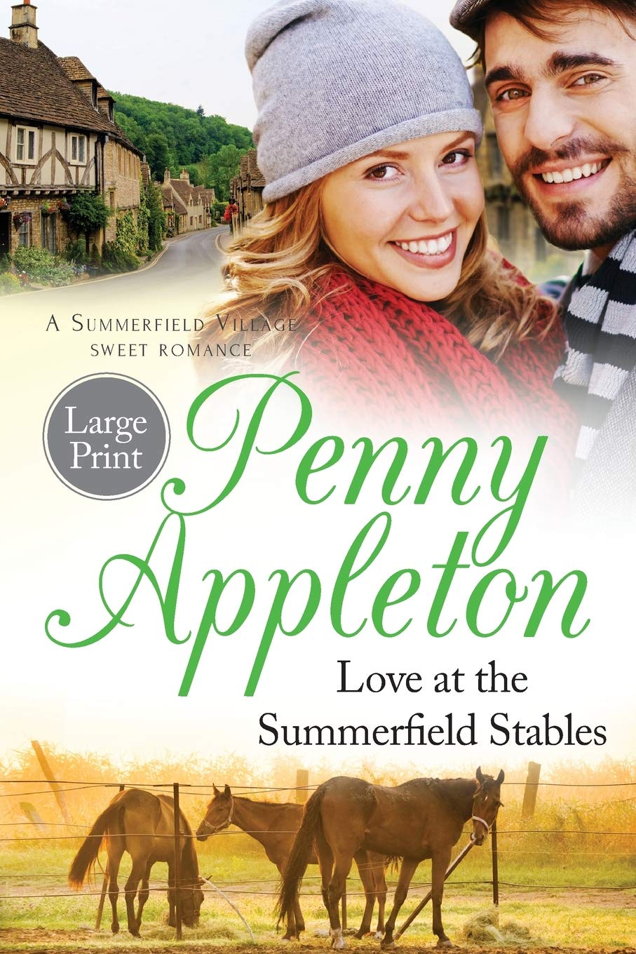 Love At The Summerfield Stables Large Print: A Summerfield Village Sweet Romance: 4 (Summerfield Sweet Romance)
