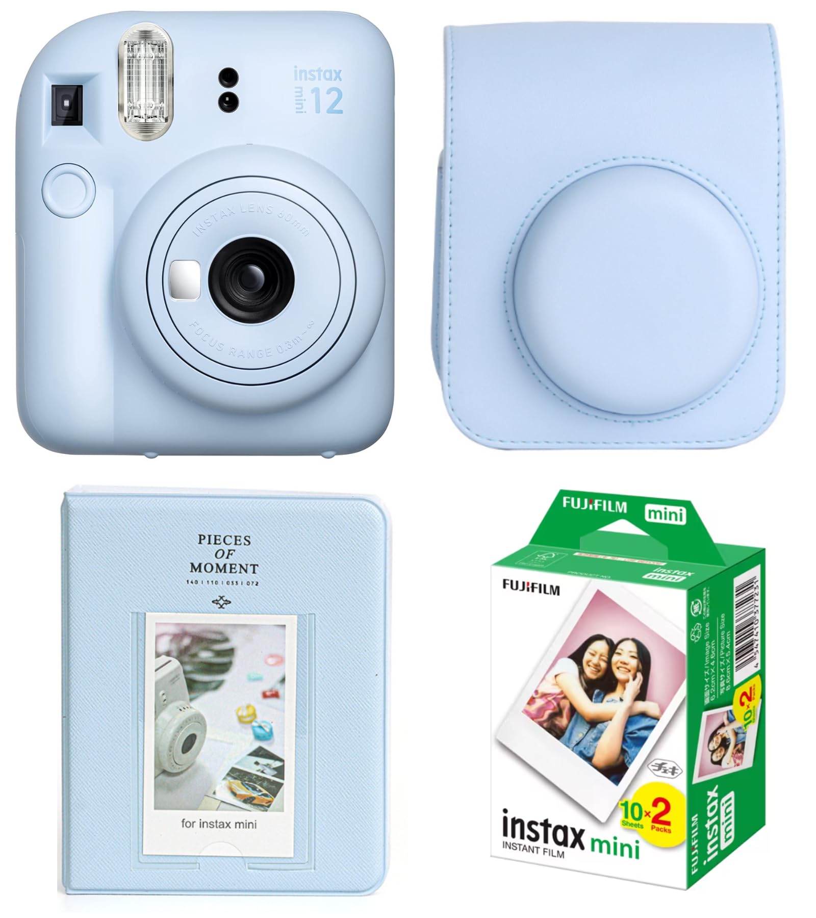 Amazon | 富士フイルム チェキ instax mini12 本体 フィルム20枚  