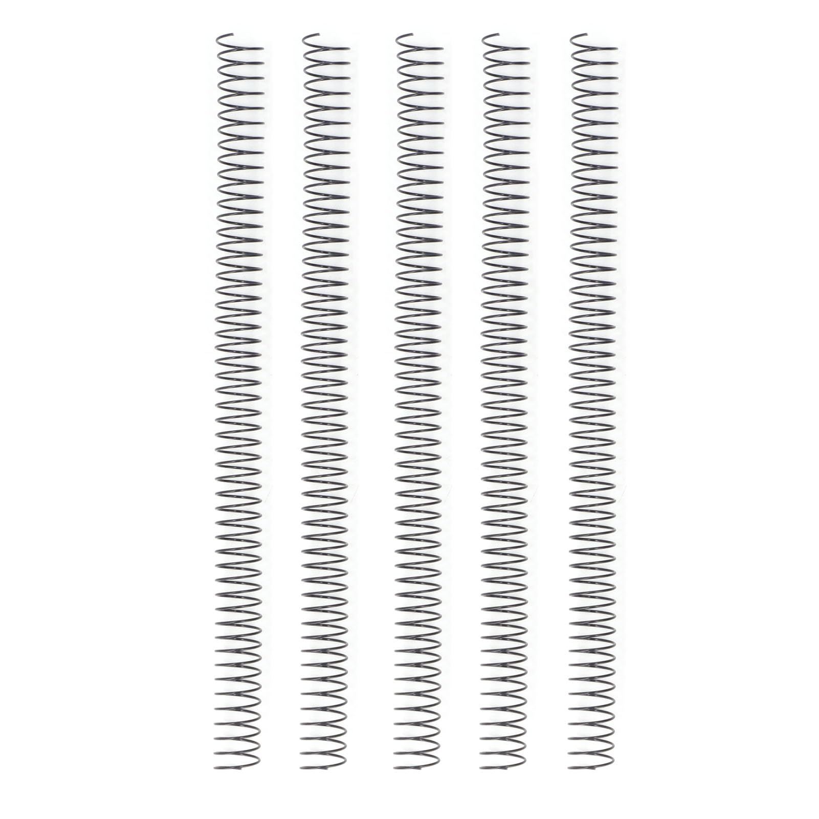 Aramox Bobines de Reliure en Spirale Dos de Reliure en Fer Métallique 19 Mm Capacité de 170 Feuilles 4 1 Pas 48 Boucles pour Rapports A4 Présentations Documents de Bureau et Dossiers d'ingénieur