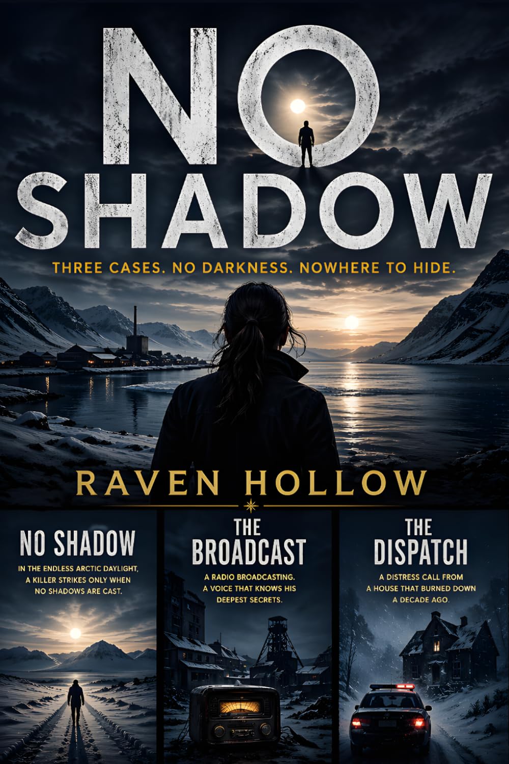 No Shadow. Three Cases No Darkness,Nowhere To Hide.: A Nordic Noir Thriller Collection. Where Light Reveals Everything (Raven Hollows Books)
