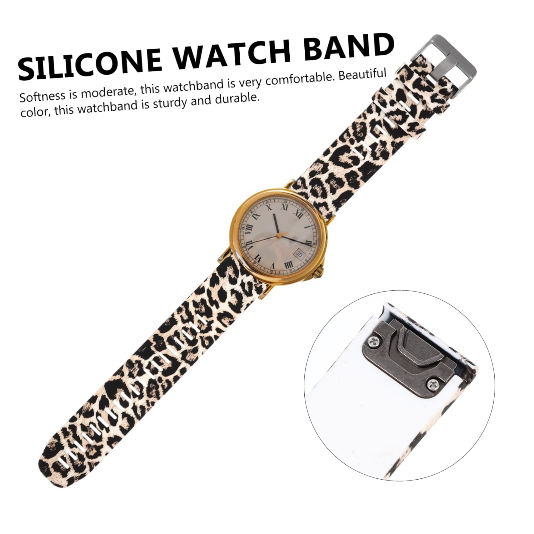 HOMSFOU Correa De Reloj De Ejercicio Reloj De Pulsera Reloj Inteligente Pulsera Bandas De Reloj Inteligente Banda De Repuesto Accesorio De Reloj Deporte Bandas De Reloj Banda Bandas