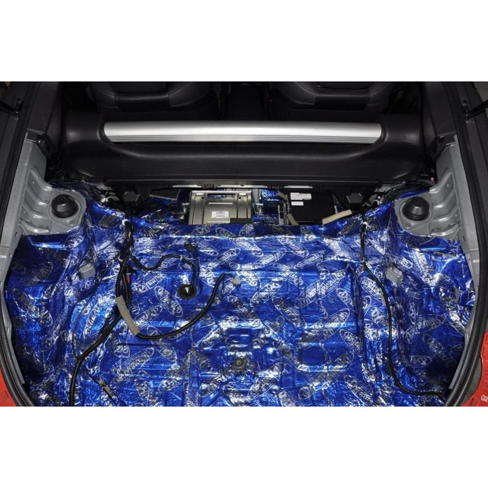 3 arkusze rękawa antywibracyjnego SUPERLITE 18" x 32" do drzwi, drzwi, szafek, głośników i subwooferów 18" x 32" x SPL Izolacja akustyczna do samochodów i domów, 3 arkusze