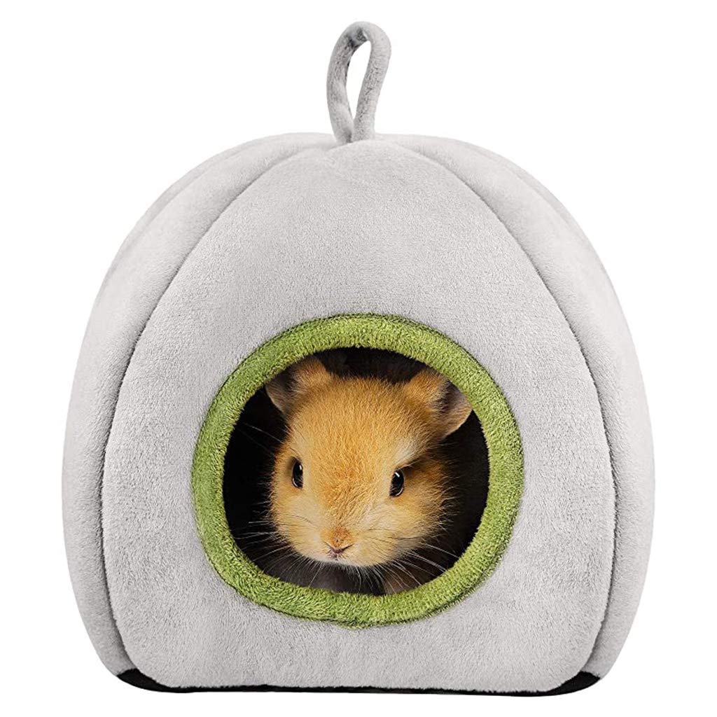 XAGMODSHN Cozy Small Pet Cage Washable Hamster Keep Warm House Bed Nest Hammock for Chinchilla Parrot Guinea Pig Mouse Bunny Mouse