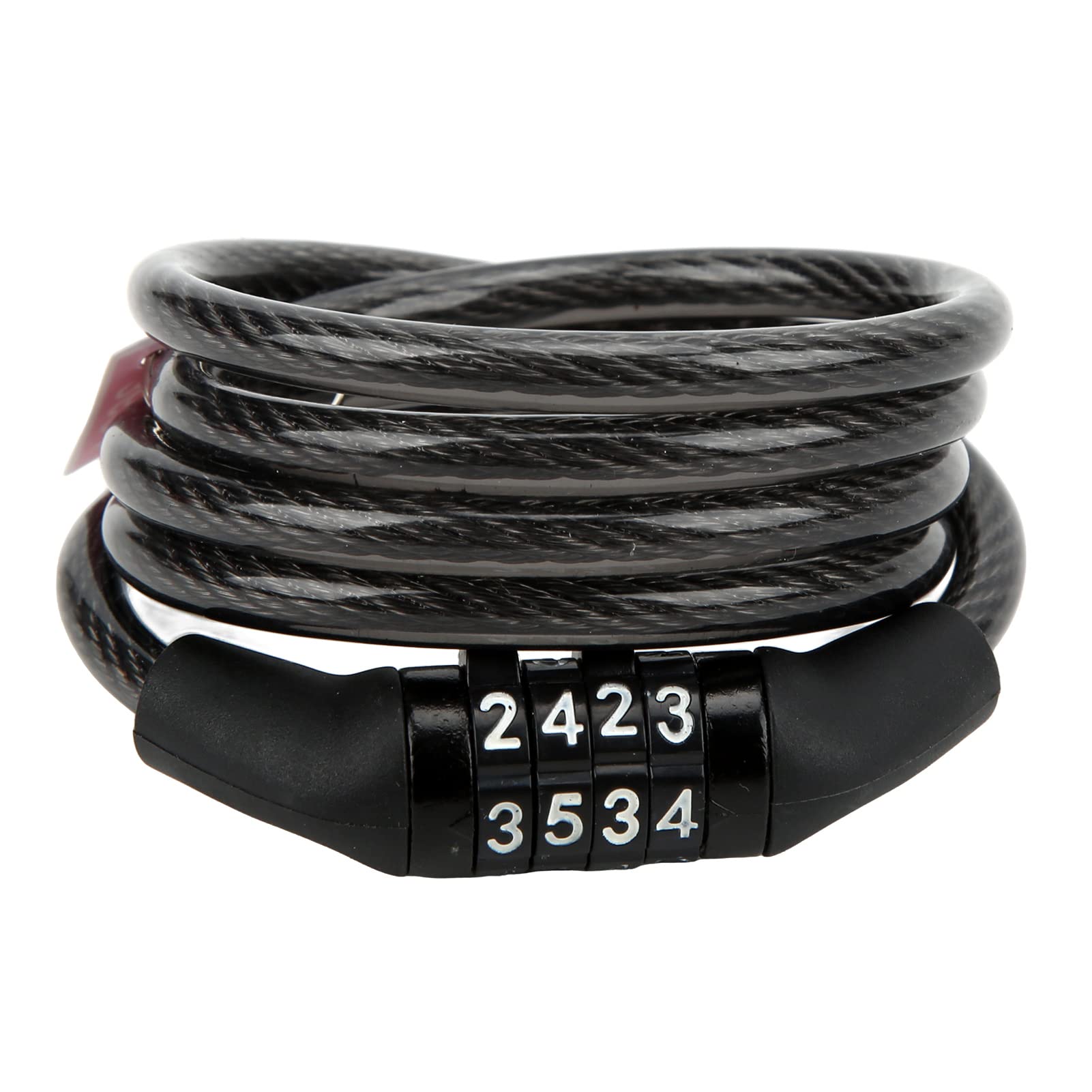 Bike Cable Lock, 4 Digit Combination Bike Lock for Scooter Prevent Theft