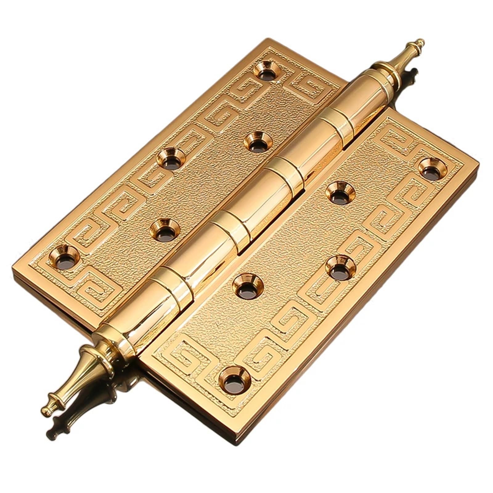Charnière en laiton noir pour porte de maison moderne et chaleureuse