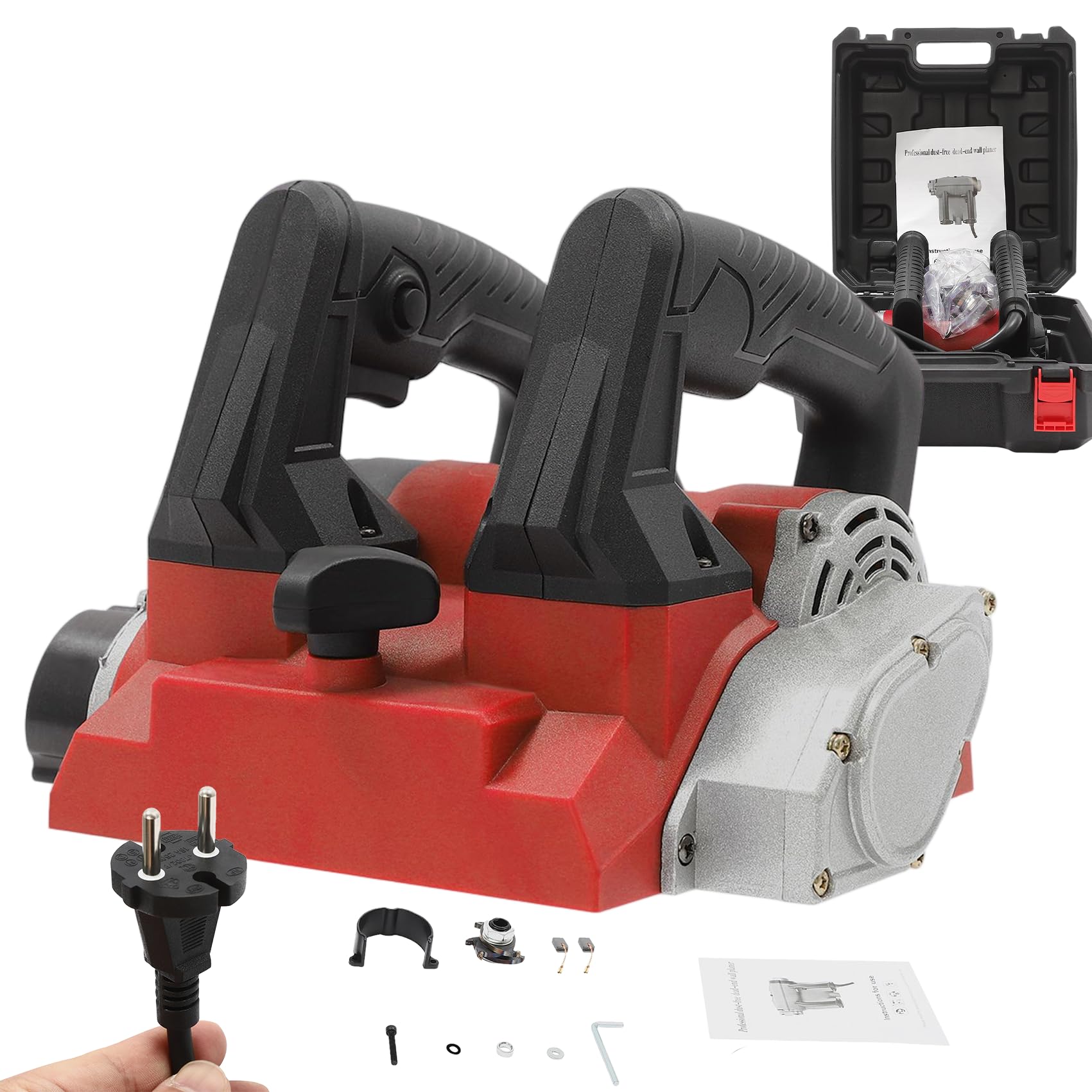 Fresadora eléctrica de hormigón 1300 W con cable de alimentación