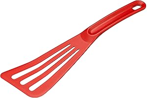 Bourgeat Exoglass(R) High Temperature Pelton Slotted Spatula