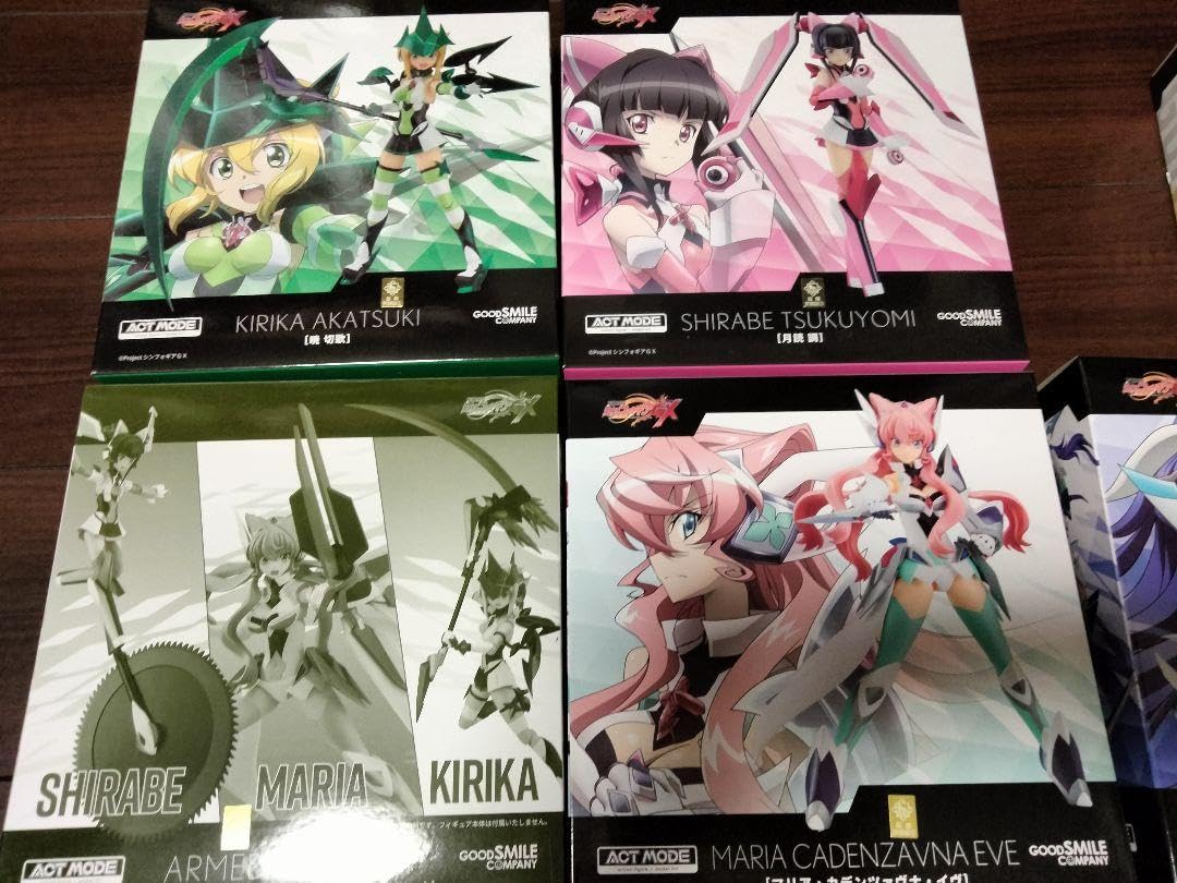 Amazon.co.jp: 【】 act mode 戦姫絶唱シンフォギア 装者6体&アームド 