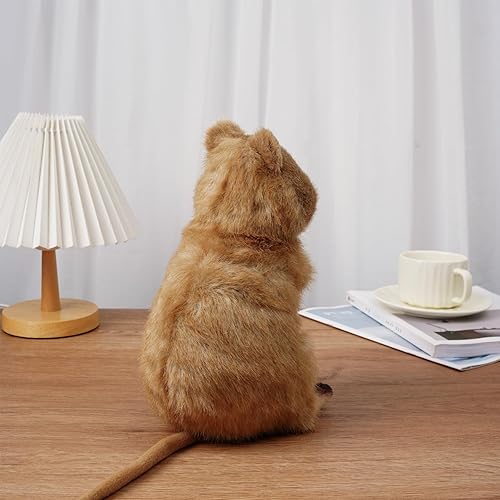 Miniatura 6 de Lindo juguete de peluche Quokka, peluche de animal australiano, muñeca Quokka de peluche, 10 pulgadas