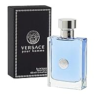 Vista 5 de Versace Pour Homme - Eau de Toilette en espray para hombre, 3.4 oz