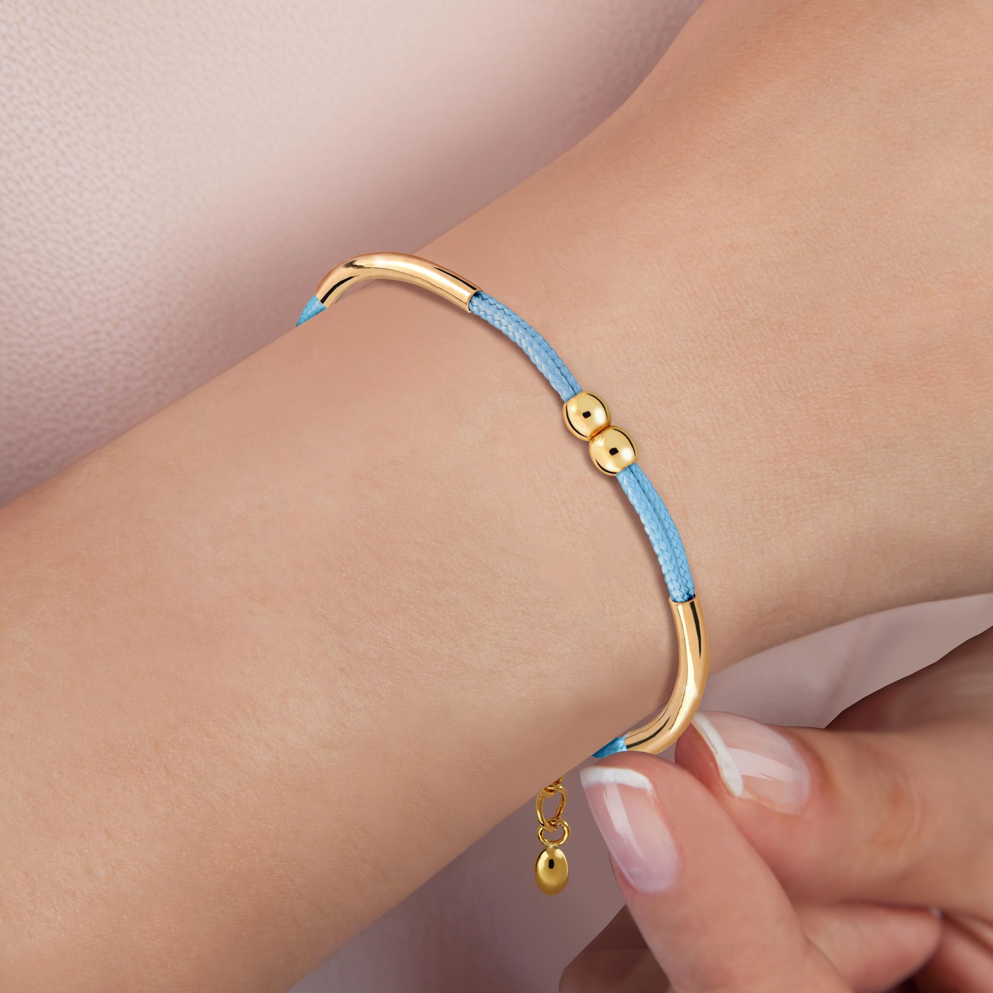 Pulsera Mujer - Regalos Originales para Mujer, Regalo Mujer, Regalos para Mujer, Regalo Cumpleaños Mujer, Regalos Originales (15,5cm 16,5 cm y 17,5 cm. Bolas 6 mm)