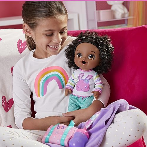 Miniatura 5 de Baby Alive Muñeca de bebé Bunny para fiestas de pijamas muñecas de 12 pulgadas con temática de acostarse saco de dormir y accesorios de muñeca con