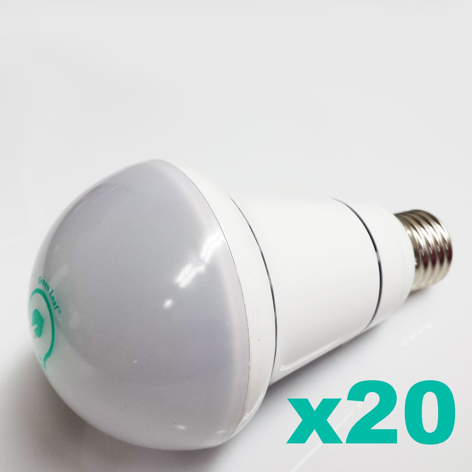 Buy Pack of 20 "Green Leaf" 12 Watt LED Indoor Recessed/Flood Light