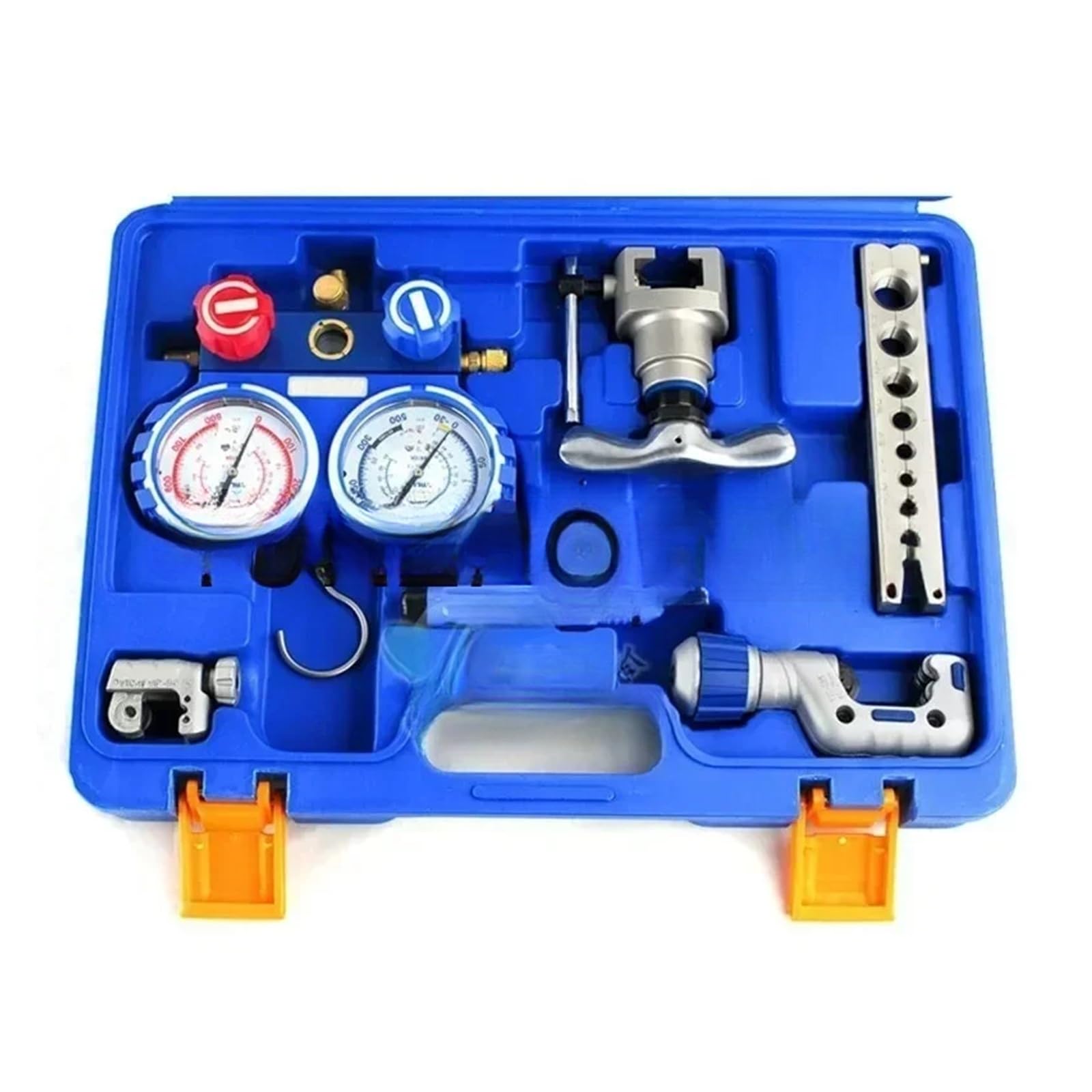 Expansor de tubo, Kit De Herramientas Abocardado Integrado For Refrigeración, VTB-5B, Expansor Con Refrigerante R410