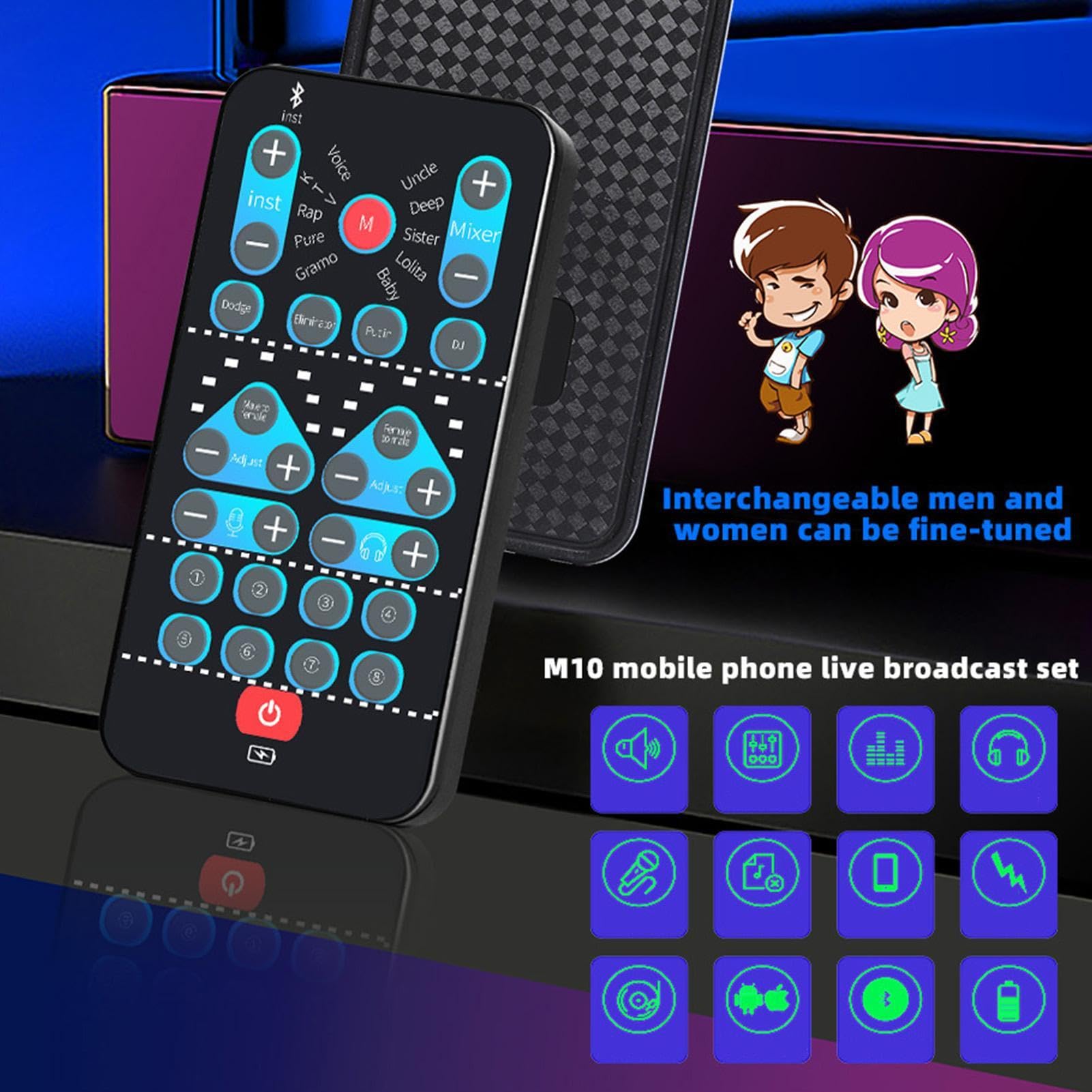 Changeur de voix portable | Disguisers vocaux Plug Play
