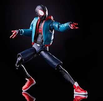 Hasbro Marvel Legends Series Spider-Man: Into The Spider-Verse Miles Morales 6-inch Collectible Action Figure Toy