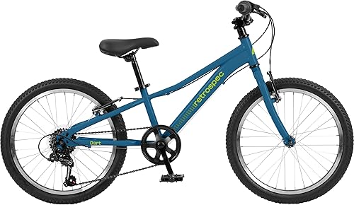Miniatura 15 de Retrospec Dart 20 & 24 Inch Kids Bike - 7-Speed Hybrid Bicycle for Ages 6-11 with 29in All-Season Tires & Shock Absorption - Adjustable Height Youth