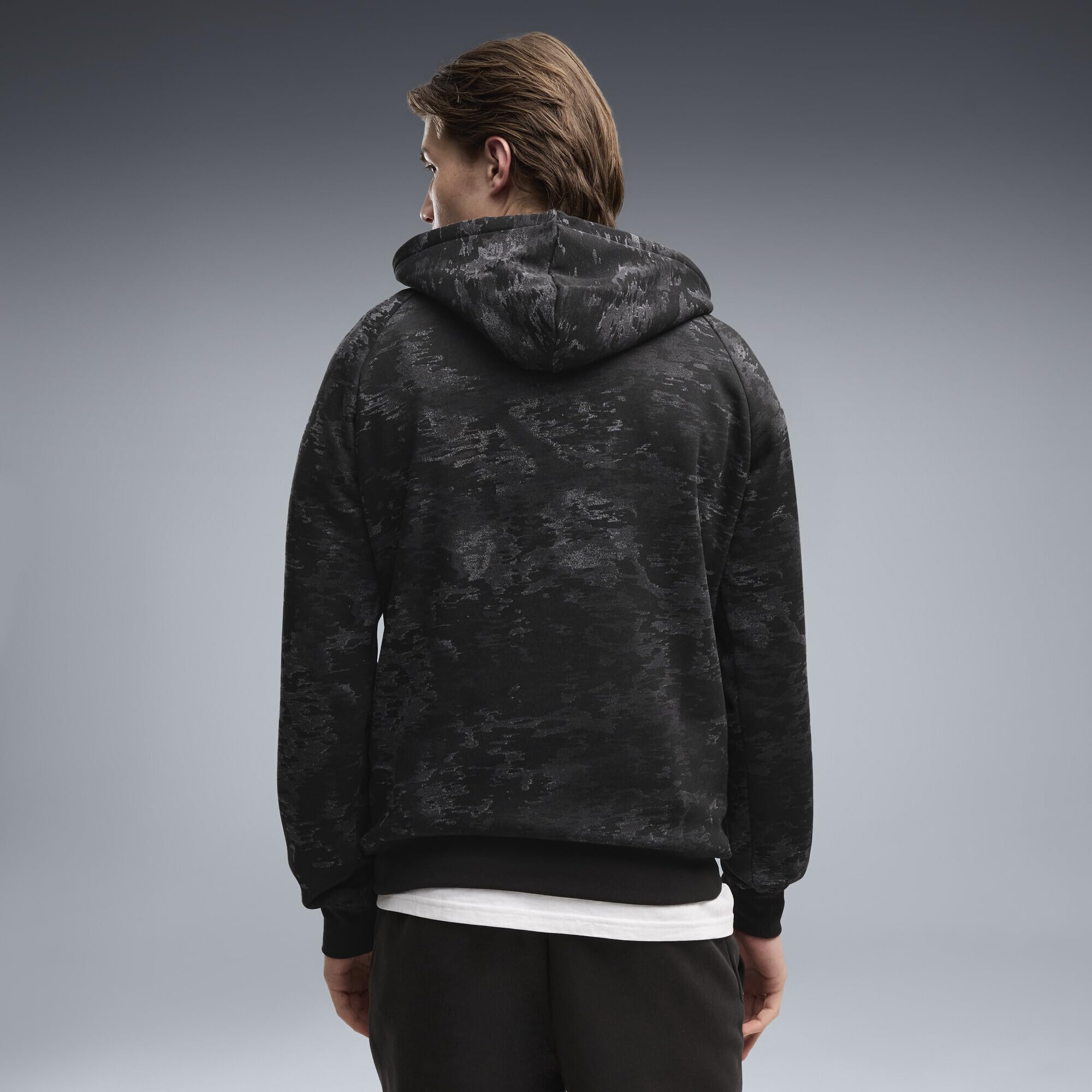 PUMA Sudadera con Capucha Sport Camo de Felpa Hombre